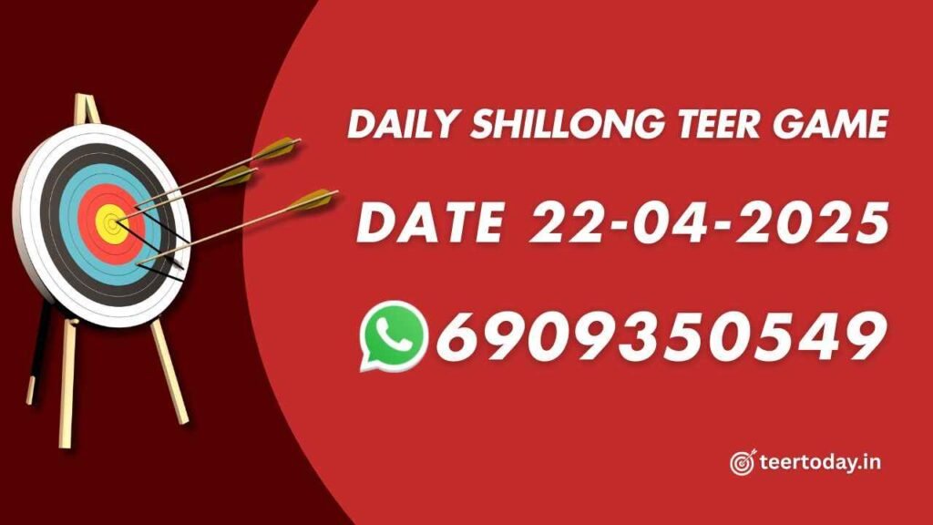 Daily Shillong Teer Game Result